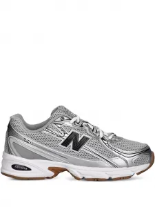 Сетчатые кроссовки 740 на шнуровке New Balance, серый