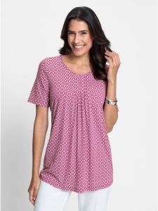 Рубашка-туника с меланжевым принтом WITT WEIDEN