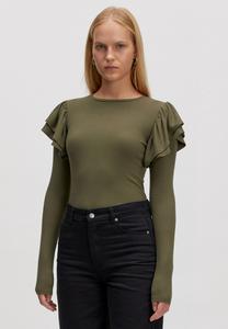 Топ EDITED Long sleeved top, Grün/Green