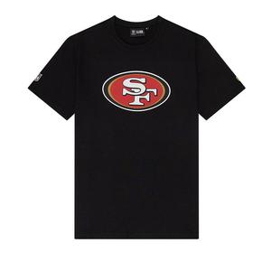 Мужская футболка New Era с логотипом NFL San Francisco 49ers, черная