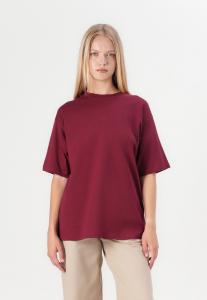 Футболка JJXX JXANDREA LOOSE LOGO TEE, Cabernet/Dark Red