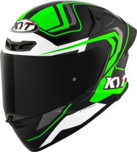Шлем KYT tt-revo overtech, Black/Green