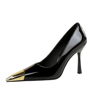 Женские туфли на высоком каблуке YAFEI XUANYU, Black