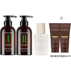 Шампунь Cedar + эфирное масло 300 мл + эфирные масла для ухода за волосами 30 мл FicceCode