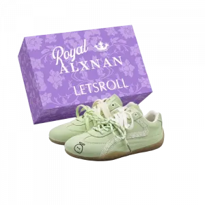 Alxnan Кроссовки женские низкие повседневные Cantaloupes Box, цвет Cantaloupes Box