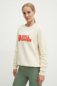 Толстовка Fjällräven с логотипом Fjallraven, бежевый