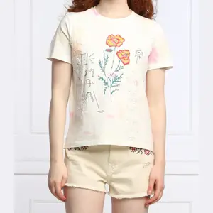 Футболка Altea стандартного кроя Desigual, бежевый