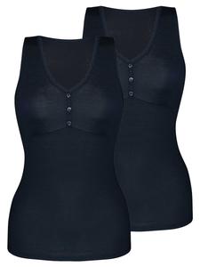 Майка Sassa 2er Sparpack Top, цвет navy navy