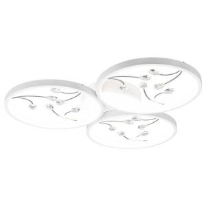 Потолочный светильник Trio Groovy Typ A, 62x62x62 см, белый матовый