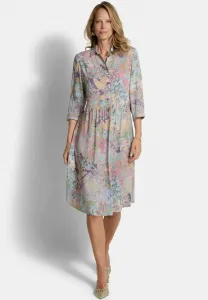 Платье-Рубашка Goldner, Sage/Rosé Patterned