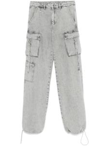 Джинсы Patrizia Pepe с карманами-карго, серый