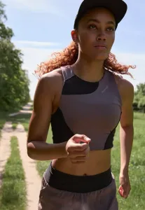 Спортивный бюстгальтер средней поддержки race Nnormal, Dunkelviolett