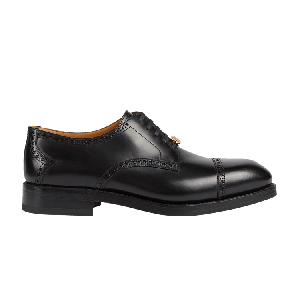 Кроссовки Gucci Gucci Lace Up Brogue 'Black', черный