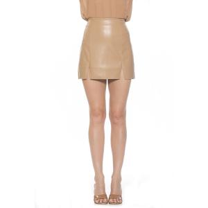 Женская мини-юбка из искусственной кожи ALEXIA ADMOR Tina ALEXIA ADMOR, коричневый