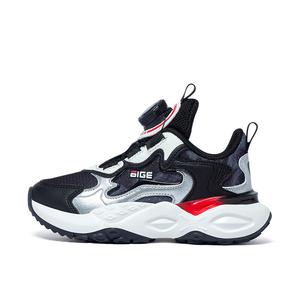 Детская повседневная обувь для начальной школы, кроссовки, кроссовки Big Wasp, цвет Ink cloud black