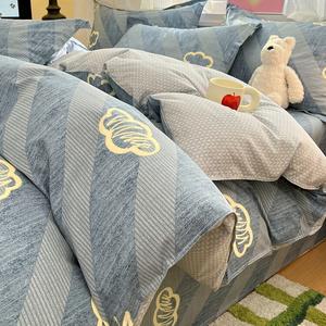 Antarctic Пододеяльник 160х210 см из 100% хлопка, простыня 120 см, цвет Yunyun Shikong