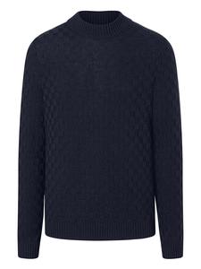 Темно-синий шерстяной свитер Maerz Muenchen