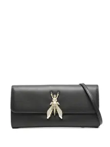 Клатч Essential Fly из кожи Patrizia Pepe, черный