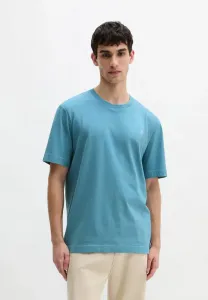 Футболка с коротким рукавом и круглым вырезом с логотипом, базовая модель. Marc O'Polo, Blue Dawn