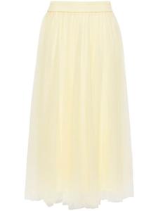 Fabiana Filippi юбка миди с эластичным поясом, желтый