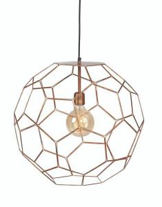 Подвесной светильник it's about RoMi Marrakesh H35BCO, 34x34x34 см, бронзовый