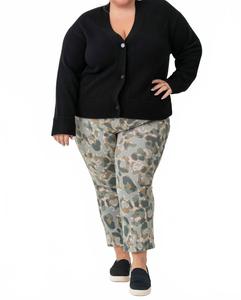 Андри Укороченные брюки-бойфренды в камуфляже Afternoon Lysse, Afternoon Camo