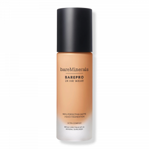 Основа BAREPRO 24HR Wear Skin-Perfecting Matte Liquid Foundation Mineral SPF 20 bareMinerals, Light 27 Neutral (for light neutral skin with a subtle yellow hue)