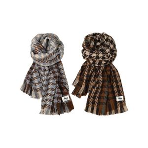 Jeep Вязаный шарф унисекс, 2 Pack (Blue Gray+Caramel)