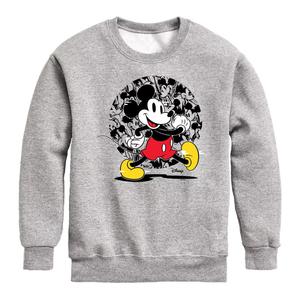 Флисовая толстовка с рисунком глюков Disney's Mickey Mouse для мальчиков 8–20 лет Licensed Character