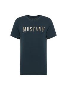 Футболка, 1 шт., темно-синего цвета Mustang