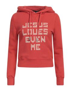 Толстовка Dsquared2, красно-коричневый