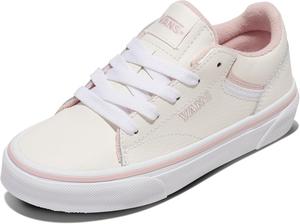 Vans Girls Seldan Shoe | Девчачьи ретро-кроссовки в стиле теннисных для школы и повседневной моды, Vintage Sepia Rose