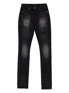 Джинсы bootcut с эффектом потертости Rta, черный