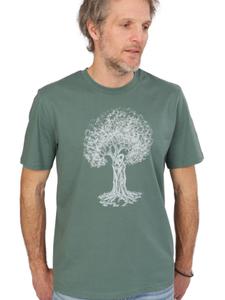 Рубашка Life-Tree Organic Fairwear Treehugger, бирюзовый