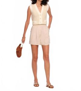 Бежевые шорты Taye Heartloom