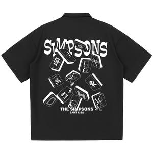 The Simpsons Рубашка-поло унисекс «Симпсоны», Белый