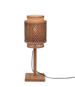 Настольная лампа Good & Mojo цвет натуральный, черный диаметр/высота: 22/40 см