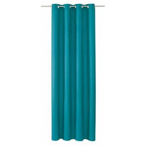 Штора с люшками dove непрозрачная Tom Tailor, голубой