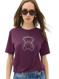 Рубашка No Matter What, баклажановый