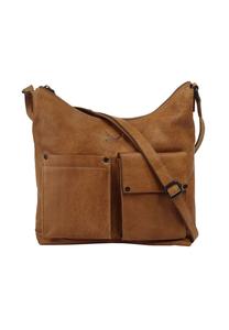 Сумка через плечо, натуральная кожа SANSIBAR, цвет Cognac