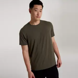 Мужская футболка VRST Icon с короткими рукавами, цвет Olive Green Heather