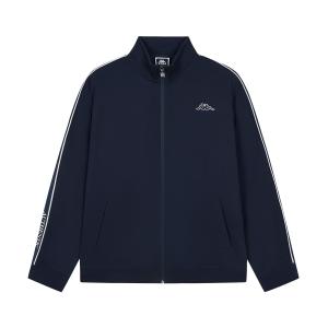 Куртка серии 1916 мужская монохромная Kappa, темно-синий черный-906