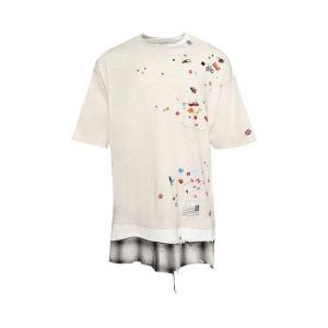 Футболка Maison Mihara Yasuhiro Triple Layered Tee, White
