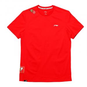 Мужская футболка для бадминтона LINING, красный