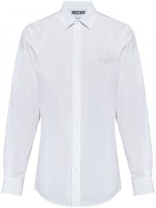 Moschino рубашка на пуговицах, белый