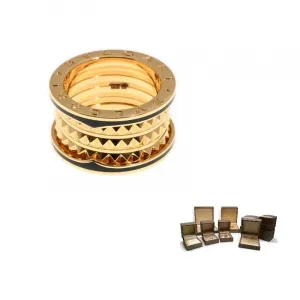 BVLGARI Кольцо B.Zero1 из розового золота 18 карат унисекс