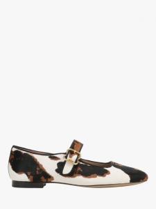 Туфли-балетки Michaela Mary Jane Sam Edelman, Brown/Multi