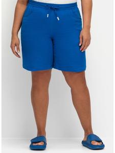 Тканевые шорты sheego, кобальтовый синий