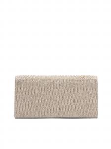 MANFIELD Клатч в светло-сером цвете