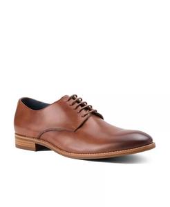 Мужские туфли-дерби Damon Dress Casual Lace-Up Plain Toe из кожи Blake McKay, коричневый